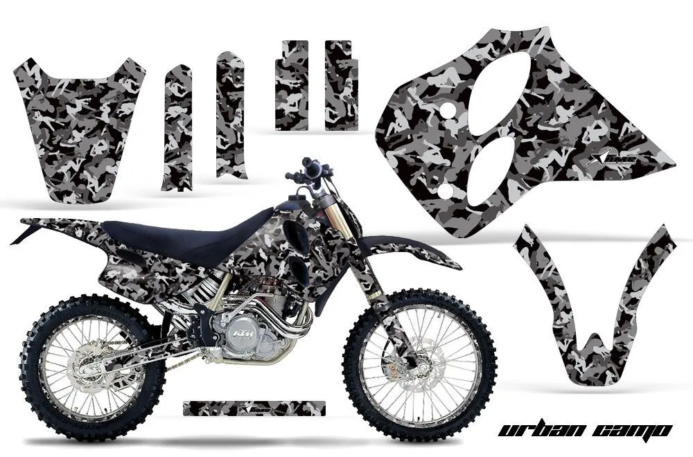 KTM C0 SX / MXC 4 Stroke Dirt Bike Custom Graphic Kit - 1993-1997