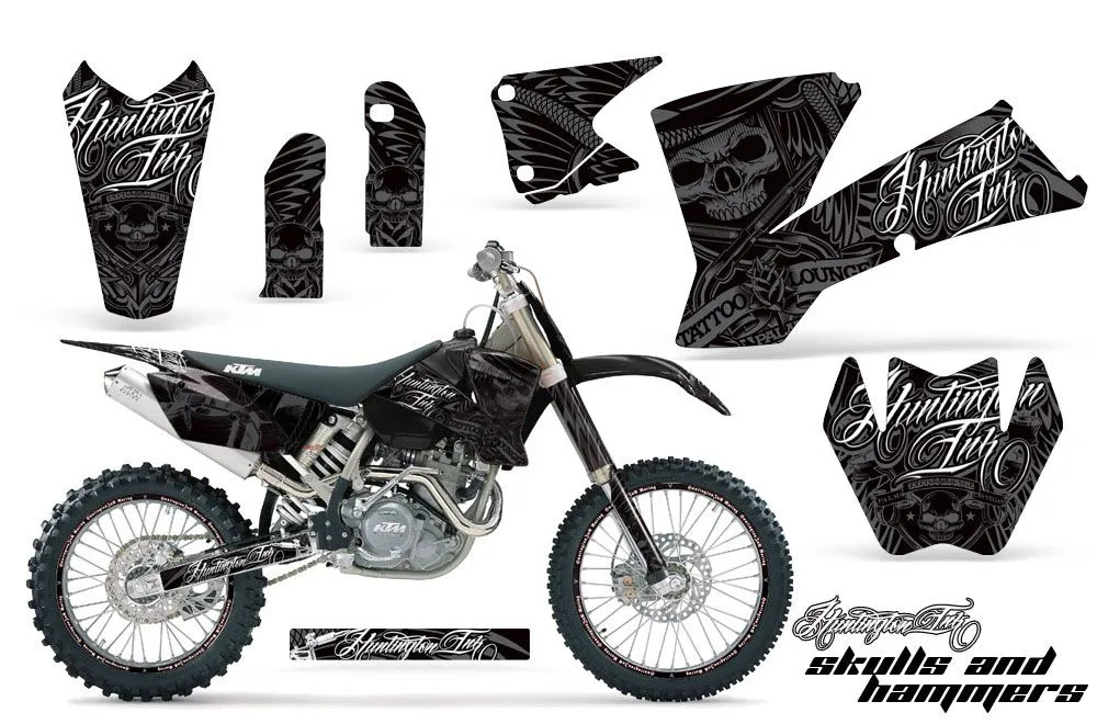 KTM C1 MXC Dirt Bike Custom Graphic Kit - 2003-2004