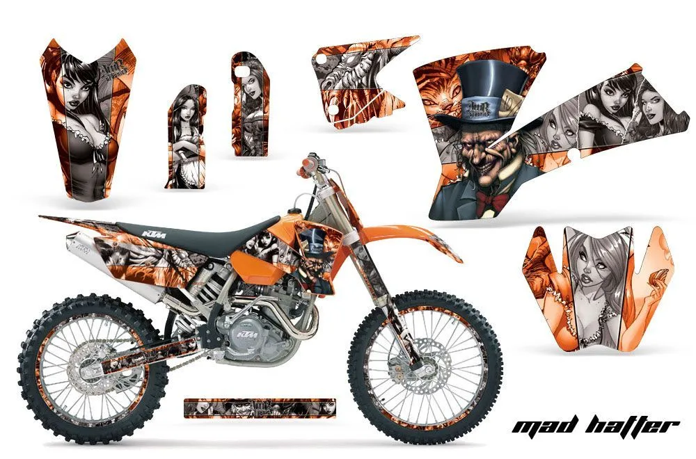 KTM C1 MXC Dirt Bike Custom Graphic Kit - 2003-2004