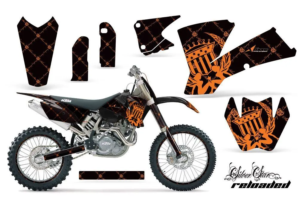KTM C1 MXC Dirt Bike Custom Graphic Kit - 2003-2004