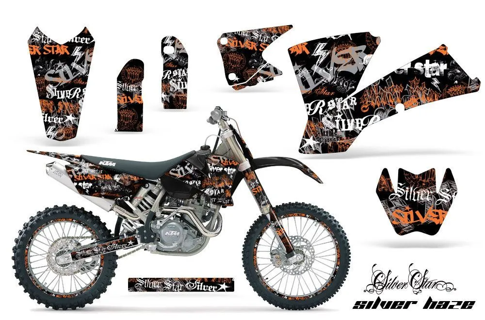 KTM C1 MXC Dirt Bike Custom Graphic Kit - 2003-2004