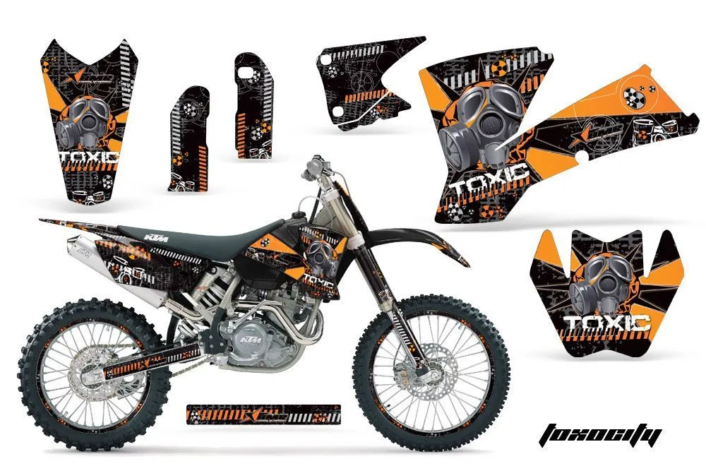 KTM C1 SXS Dirt Bike Custom Graphic Kit - 2001-2002