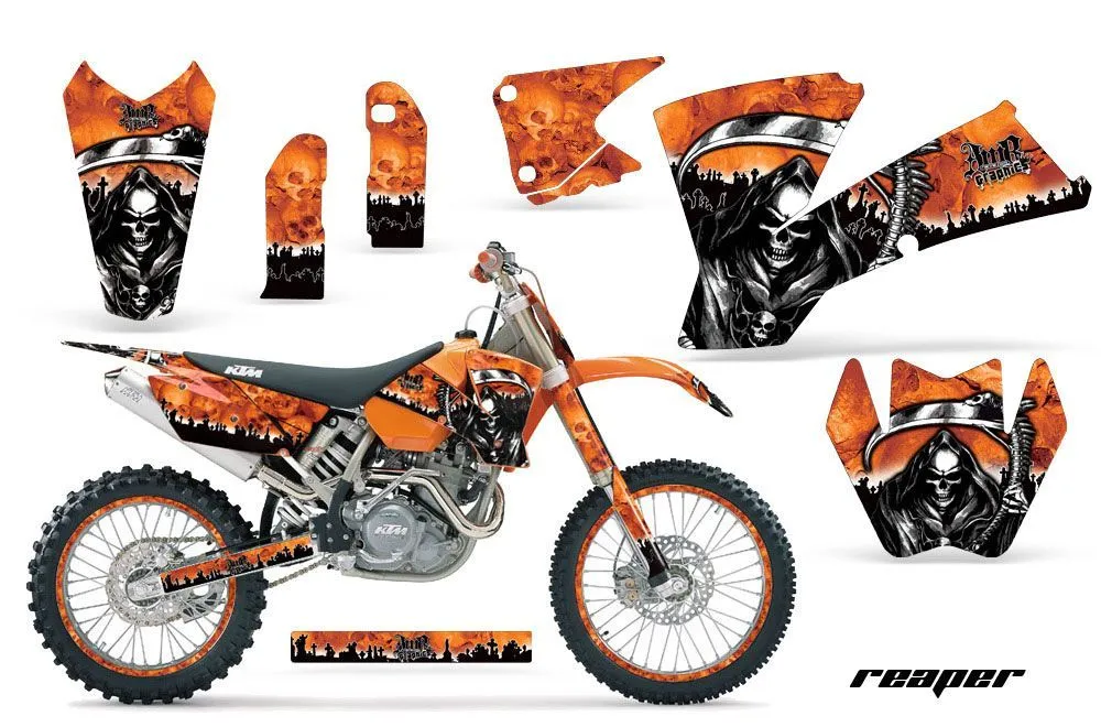 KTM C1 SXS Dirt Bike Custom Graphic Kit - 2001-2002