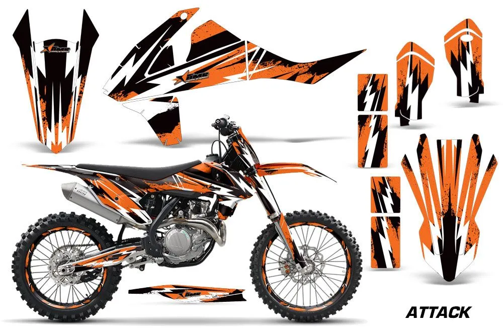 KTM C10 SX / SX-F / XC-4 Dirt Bike Custom Graphic Kit - 2016-2018