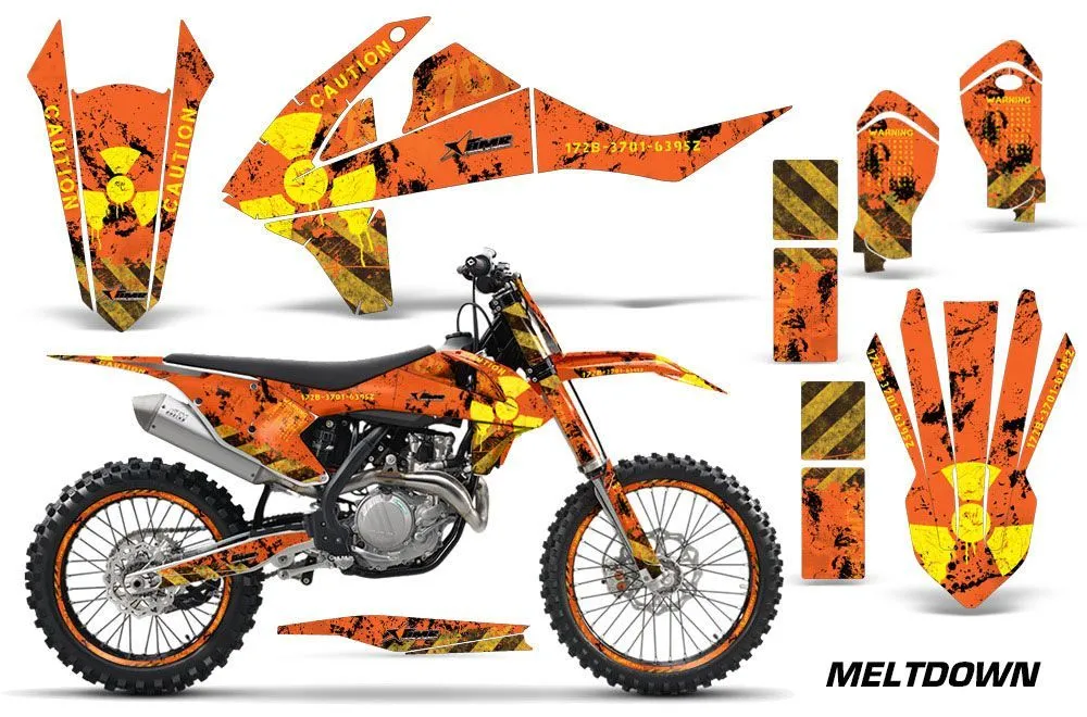 KTM C10 SX / SX-F / XC-4 Dirt Bike Custom Graphic Kit - 2016-2018