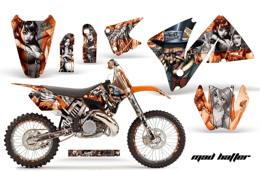 KTM C3 EXC Dirt Bike Custom Graphic Kit - 2001-2002