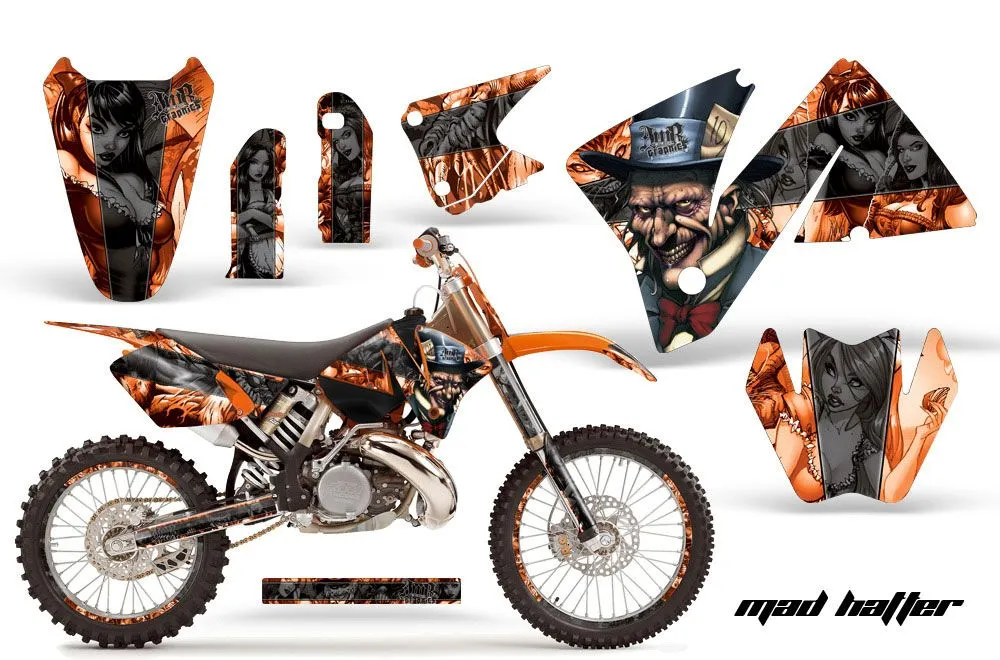 KTM C3 SX / SXS Dirt Bike Custom Graphic Kit - 2001-2002