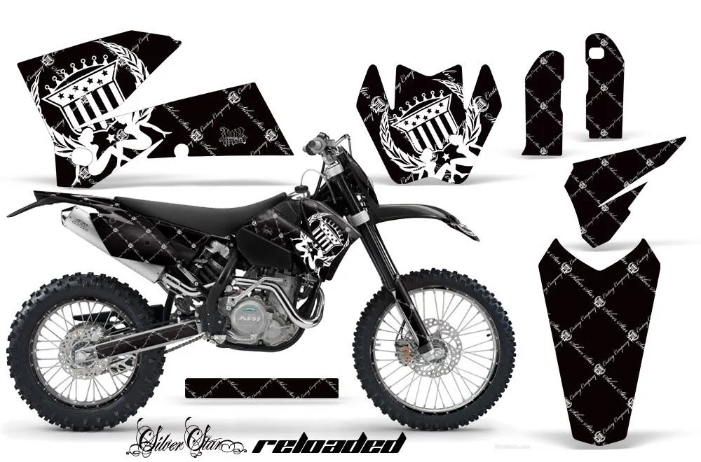KTM C4 EXC Dirt Bike Custom Graphic Kit - 2005-2007