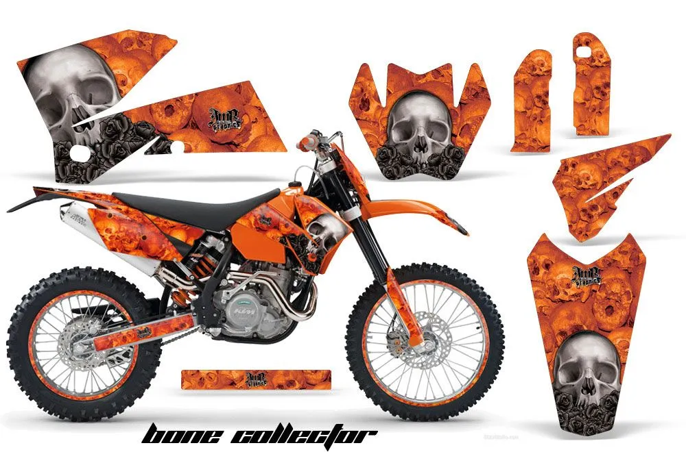 KTM C4 EXC Dirt Bike Custom Graphic Kit - 2005-2007