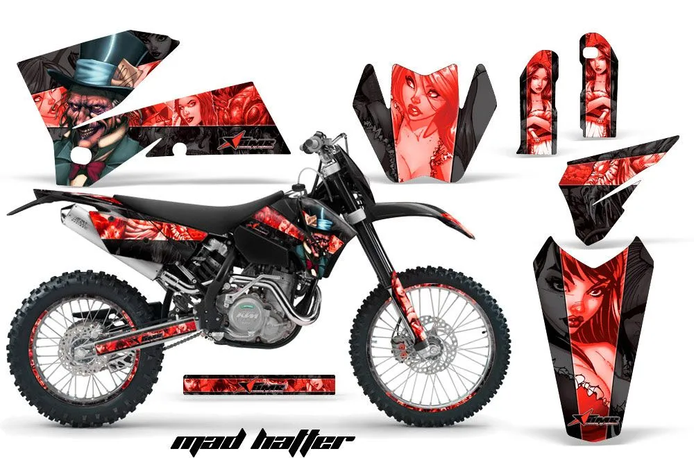 KTM C4 SX Dirt Bike Custom Graphic Kit - 2005-2006