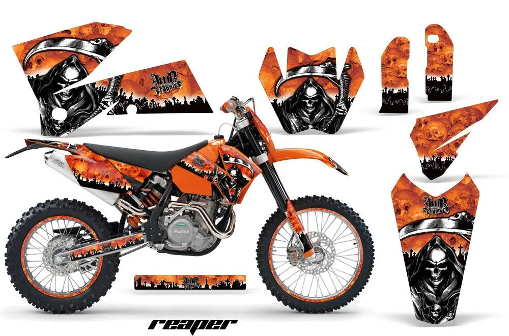 KTM C4 SX Dirt Bike Custom Graphic Kit - 2005-2006