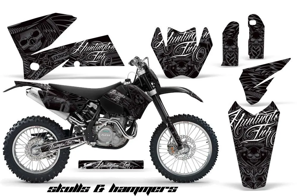 KTM C4 SX Dirt Bike Custom Graphic Kit - 2005-2006