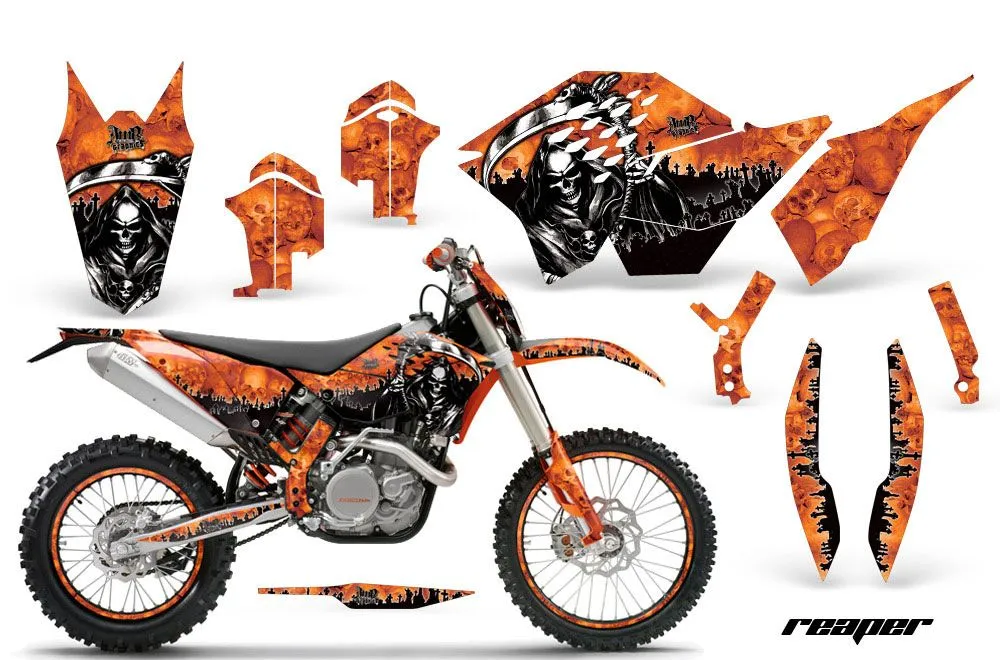KTM C5 SX / SX-F 125 / 525 Dirt Bike Custom Graphic Kit - 2007-2010
