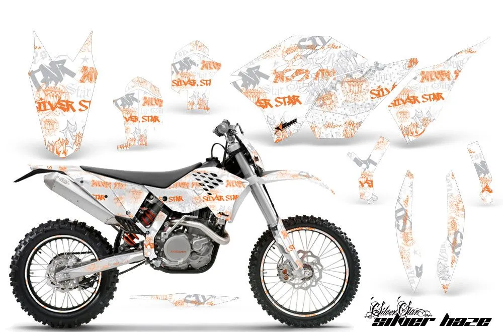 KTM C5 SX / SX-F 125 / 525 Dirt Bike Custom Graphic Kit - 2007-2010