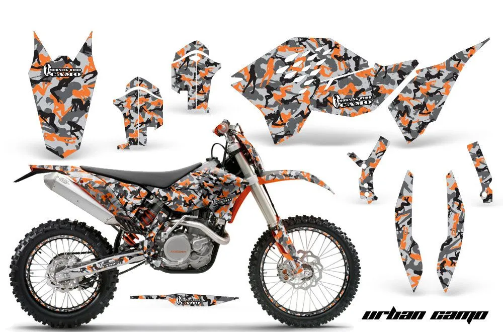 KTM C5 SX / SX-F 125 / 525 Dirt Bike Custom Graphic Kit - 2007-2010