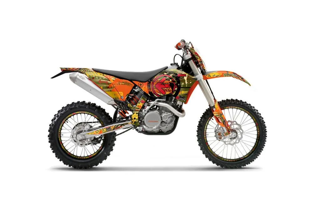 KTM C5 SX / SX-F 125 / 525 Dirt Bike Graphic Kit - 2007-2010 Arrows