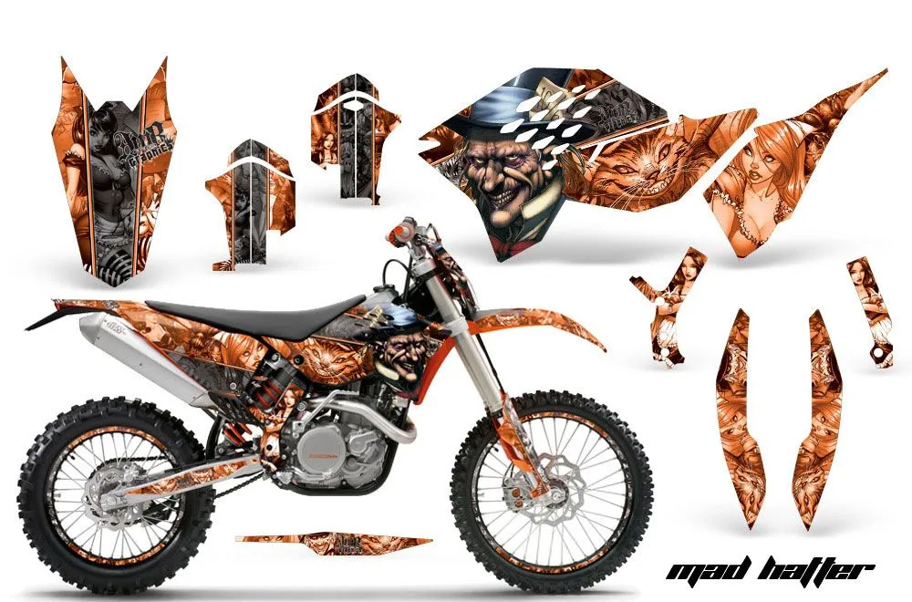 KTM C5 WCFW 250 Dirt Bike Custom Graphic Kit - 2011