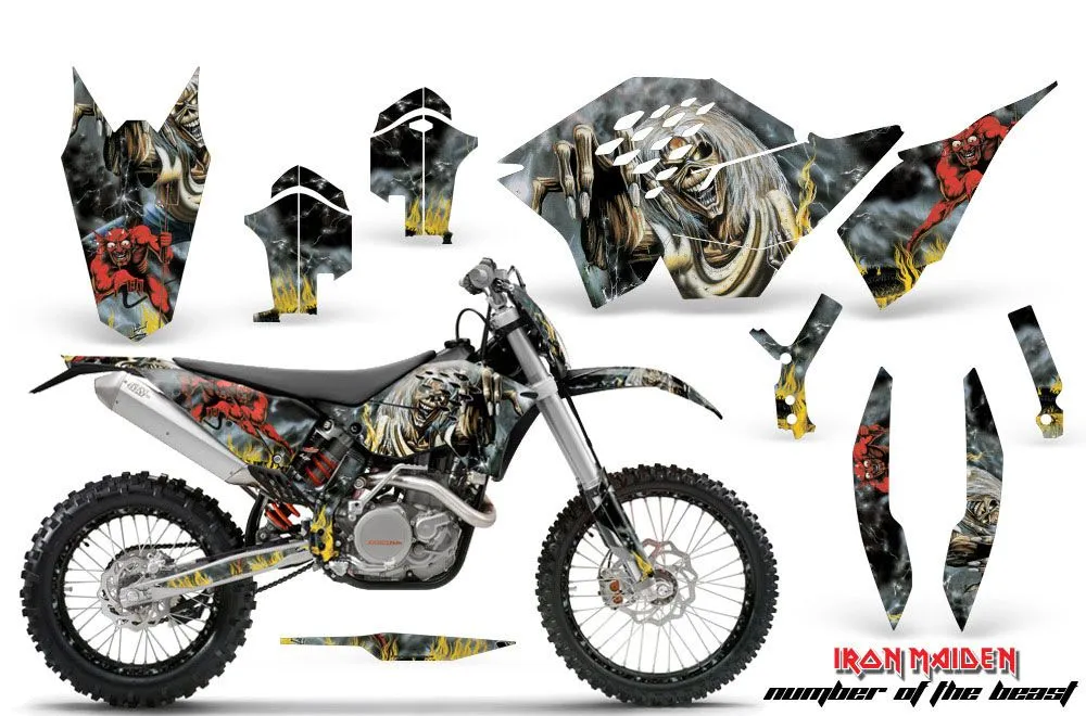 KTM C5 WCFW 250 Dirt Bike Custom Graphic Kit - 2011