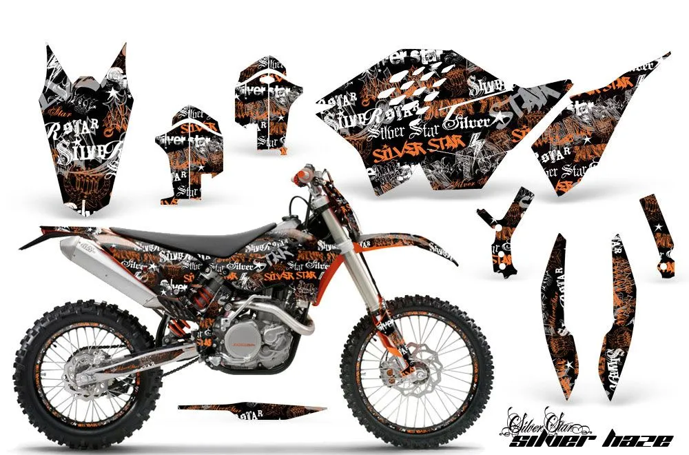 KTM C5 WCFW 250 Dirt Bike Custom Graphic Kit - 2011