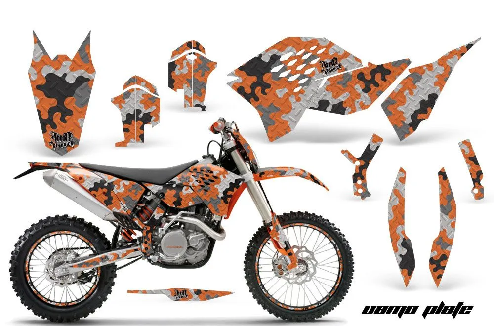 KTM C5 WCFW 250 Dirt Bike Custom Graphic Kit - 2011