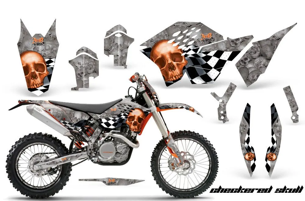 KTM C5 WCFW 250 Dirt Bike Custom Graphic Kit - 2011