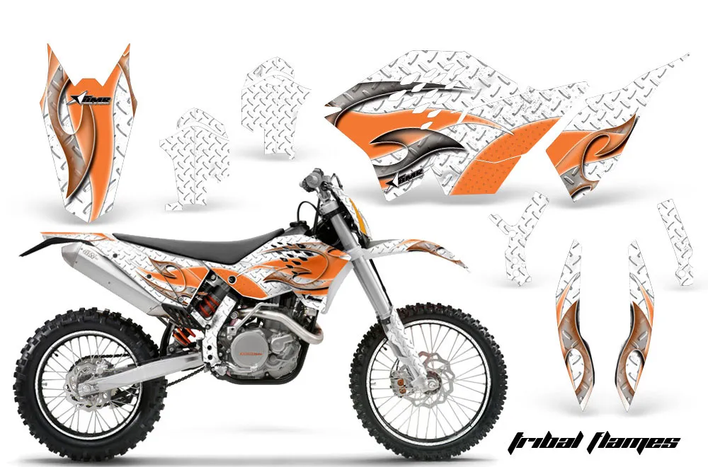 KTM C5 XCW 200/ 250 / 300 Dirt Bike Custom Graphic Kit - 2011