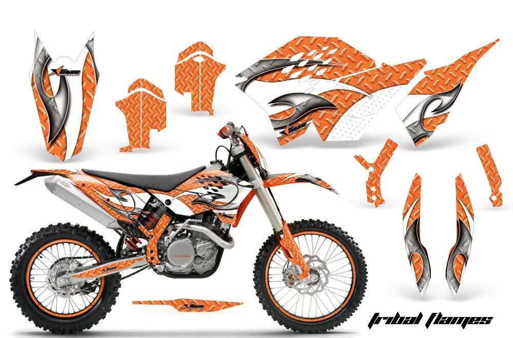 KTM C5 XCW 200/ 250 / 300 Dirt Bike Custom Graphic Kit - 2011