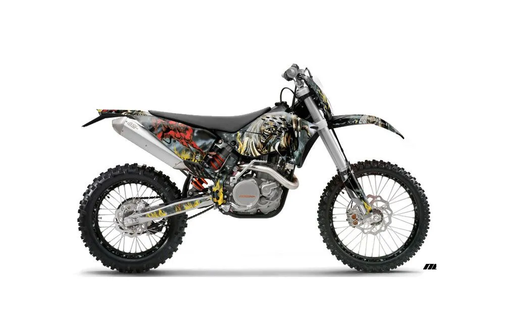 KTM C5 XCW 200/ 250 / 300 Dirt Bike Graphic Kit - 2011 Number of the Beast