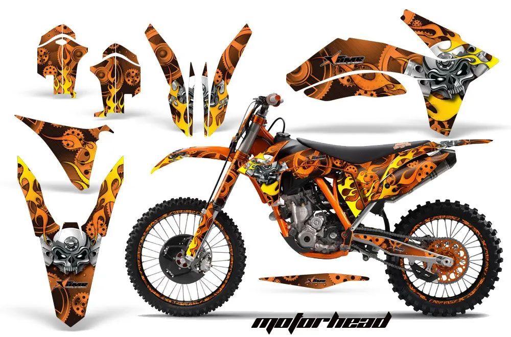 KTM C7 SX / SX-F Dirt Bike Custom Graphic Kit - 2011-2012