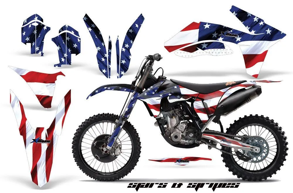 KTM C7 SX / SX-F Dirt Bike Custom Graphic Kit - 2011-2012