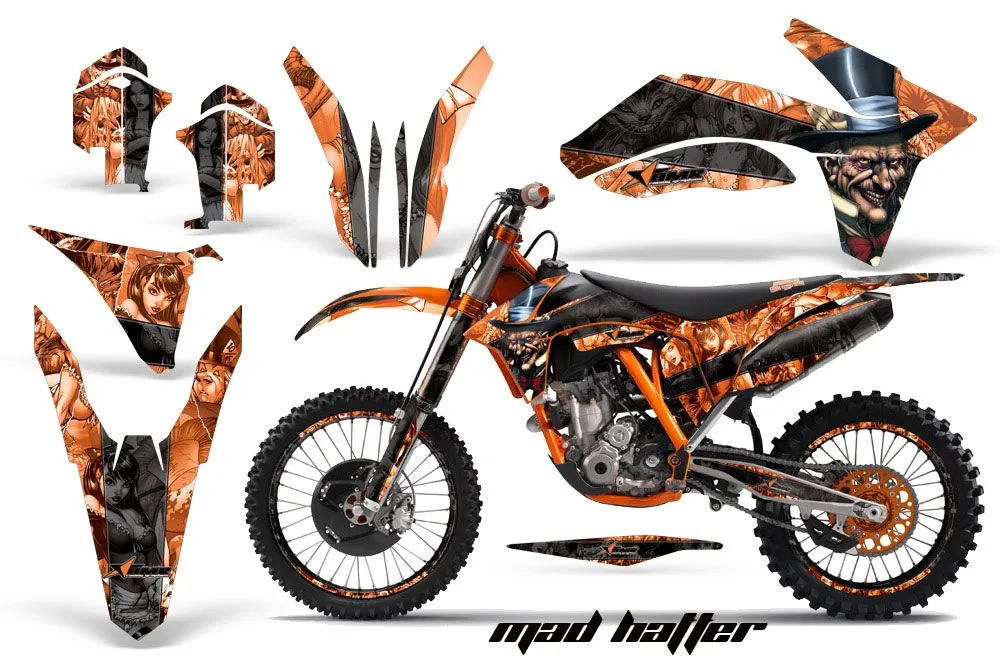 KTM C7 SX / SX-F Dirt Bike Custom Graphic Kit - 2011-2012