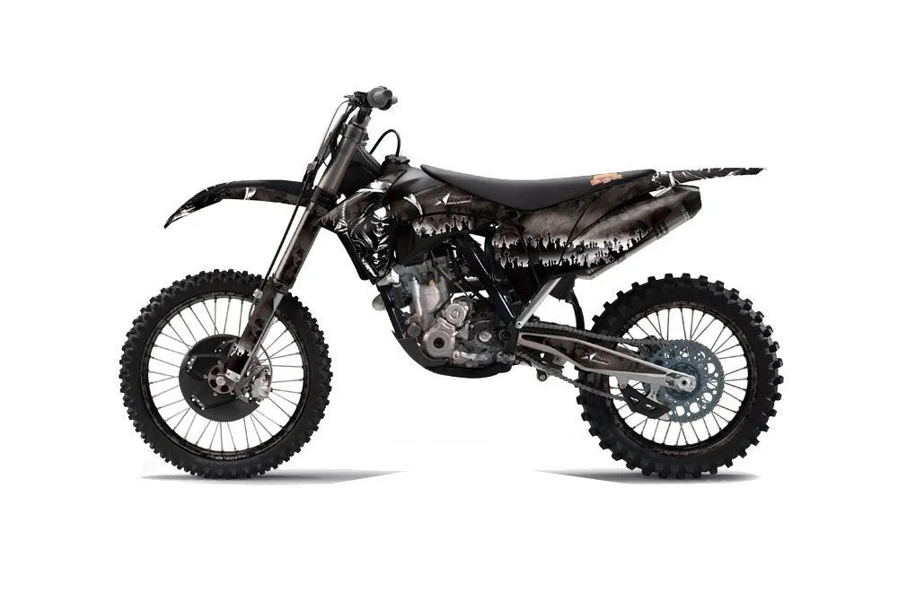 KTM C7 XC Dirt Bike Graphic Kit - 2012-2013 Reaper Black