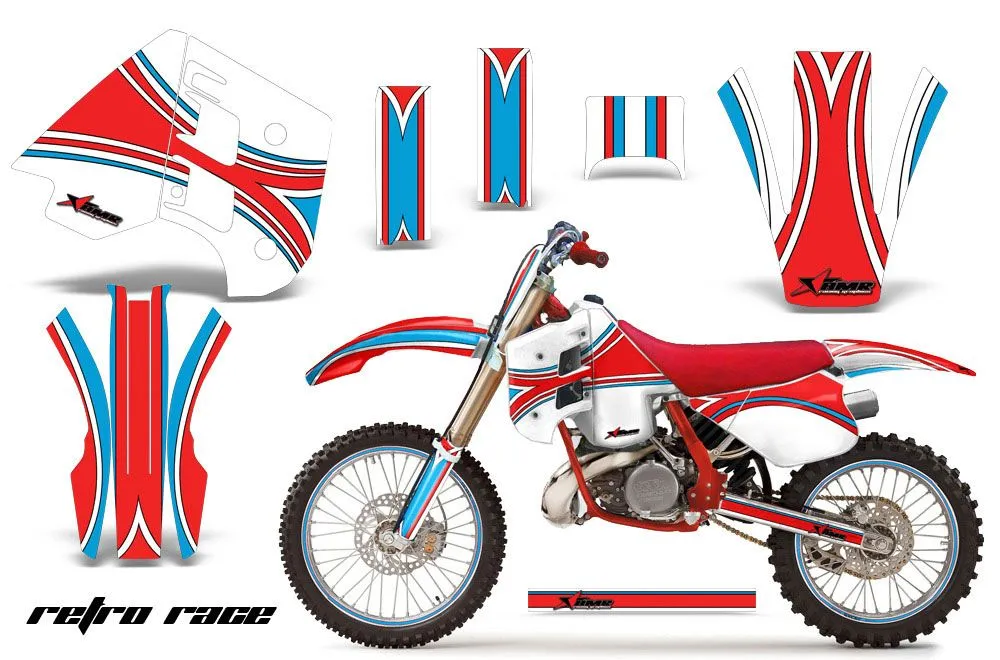 KTM C8 MXC / EXC 250 Dirt Bike Custom Graphic Kit - 1990-1992