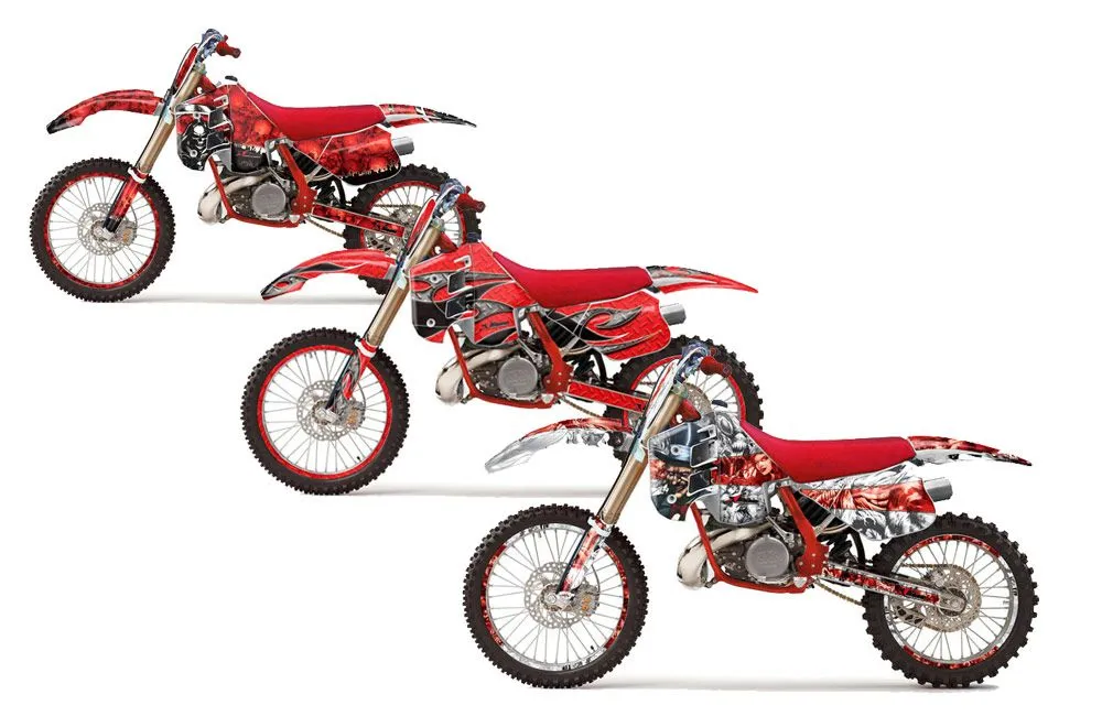 KTM C8 MXC / EXC 300 Dirt Bike Custom Graphic Kit - 1990-1992
