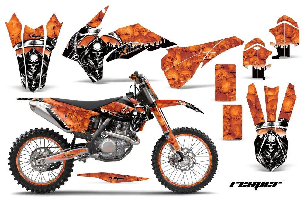 KTM C9 SX / SX-F / XC / XC-F Dirt Bike Custom Graphic Kit - 2013-2015