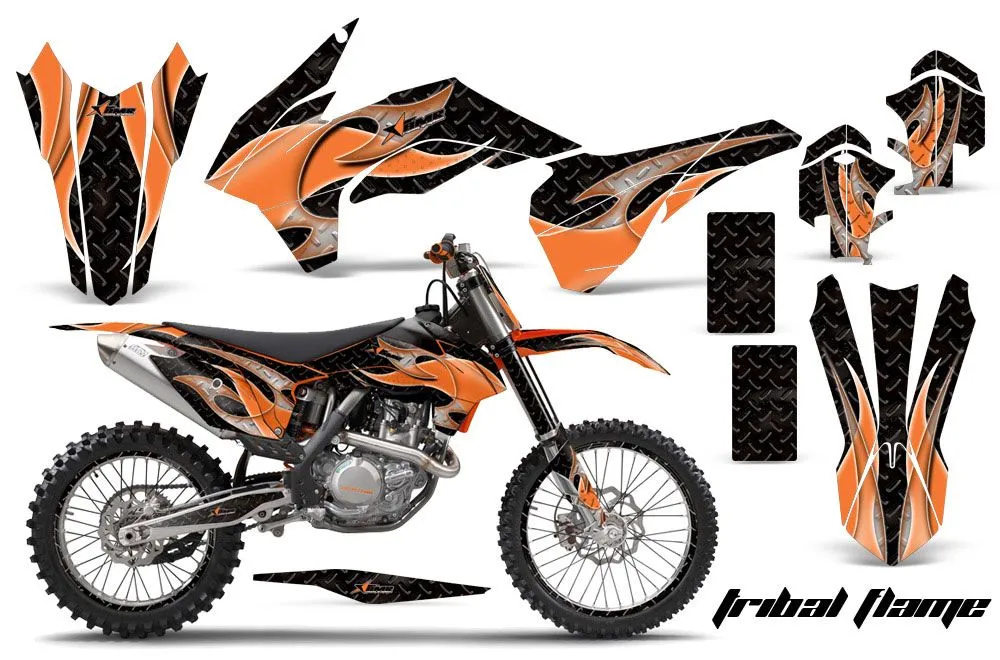 KTM C9 SX / SX-F / XC / XC-F Dirt Bike Custom Graphic Kit - 2013-2015