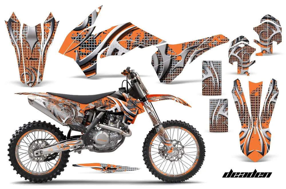 KTM C9 SX / SX-F / XC / XC-F Dirt Bike Custom Graphic Kit - 2013-2015