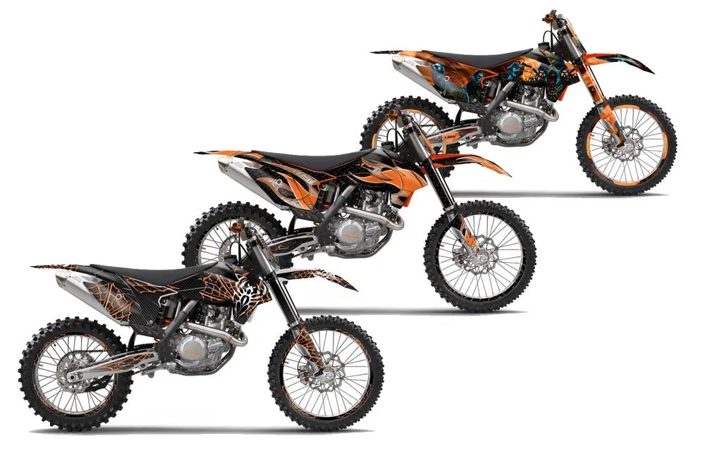 KTM C9 SX / SX-F / XC / XC-F Dirt Bike Custom Graphic Kit - 2013-2015