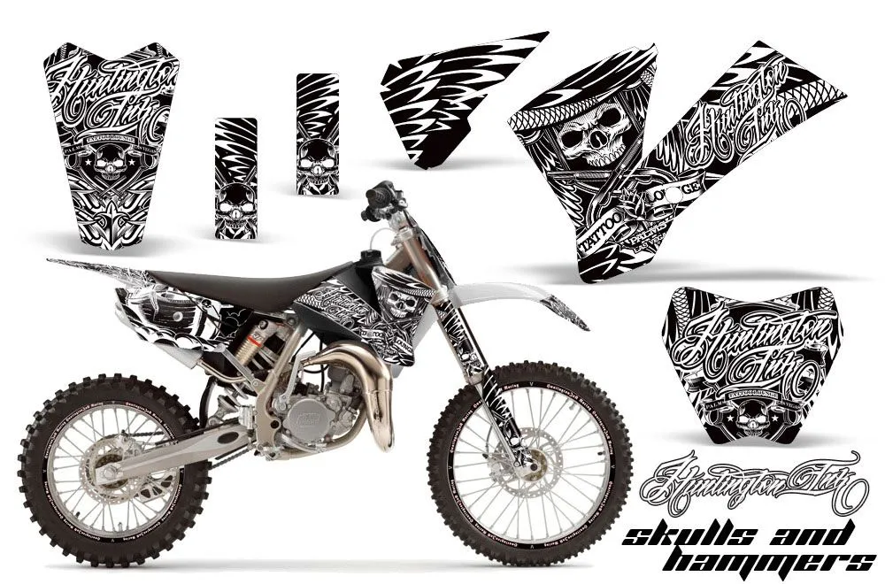 KTM SX 105 Dirt Bike Custom Graphic Kit - 2004-2005