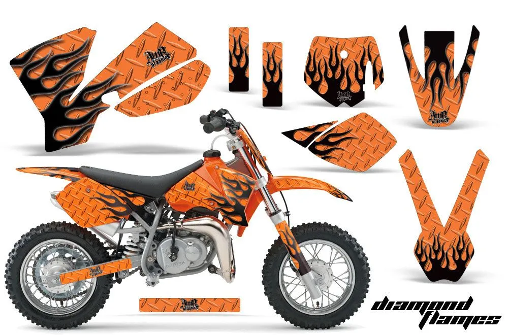 KTM SX 50 Adventure Jr / Sr Dirt Bike Custom Graphic Kit - 2002-2008