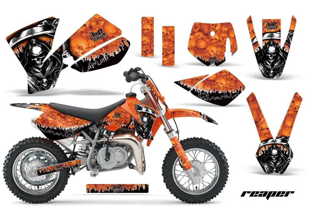 KTM SX 50 Adventure Jr / Sr Dirt Bike Custom Graphic Kit - 2002-2008