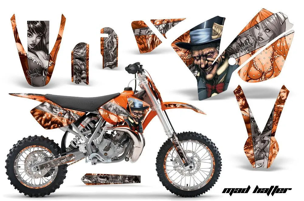 KTM SX 65 Dirt Bike Custom Graphic Kit - 2002-2008