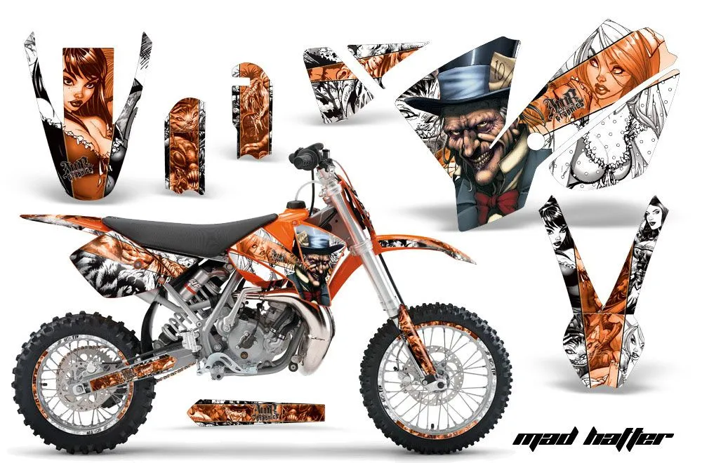 KTM SX 65 Dirt Bike Custom Graphic Kit - 2002-2008