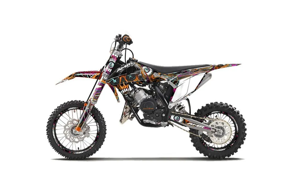 KTM SX 65 Dirt Bike Graphic Kit - 2016-2023 Frenzy Orange