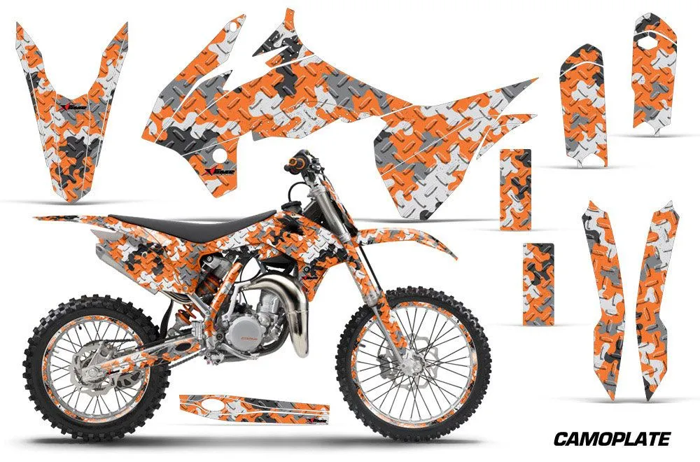 KTM SX 85 Dirt Bike Custom Graphic Kit - 2013-2017