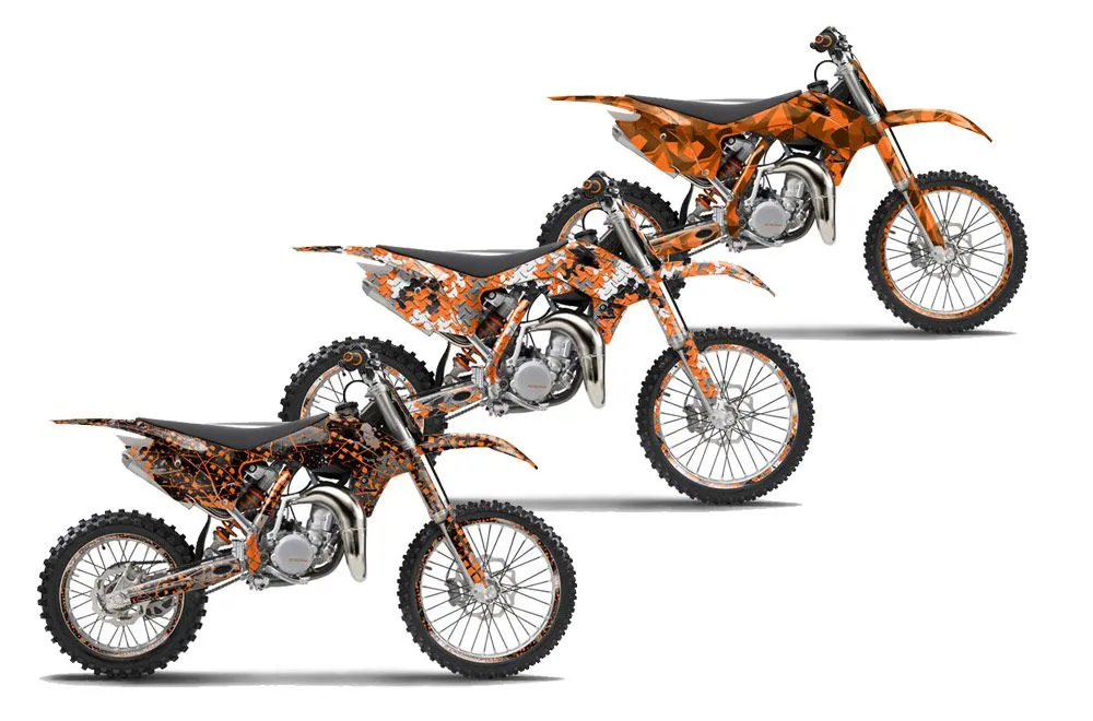 KTM SX 85 Dirt Bike Custom Graphic Kit - 2013-2017