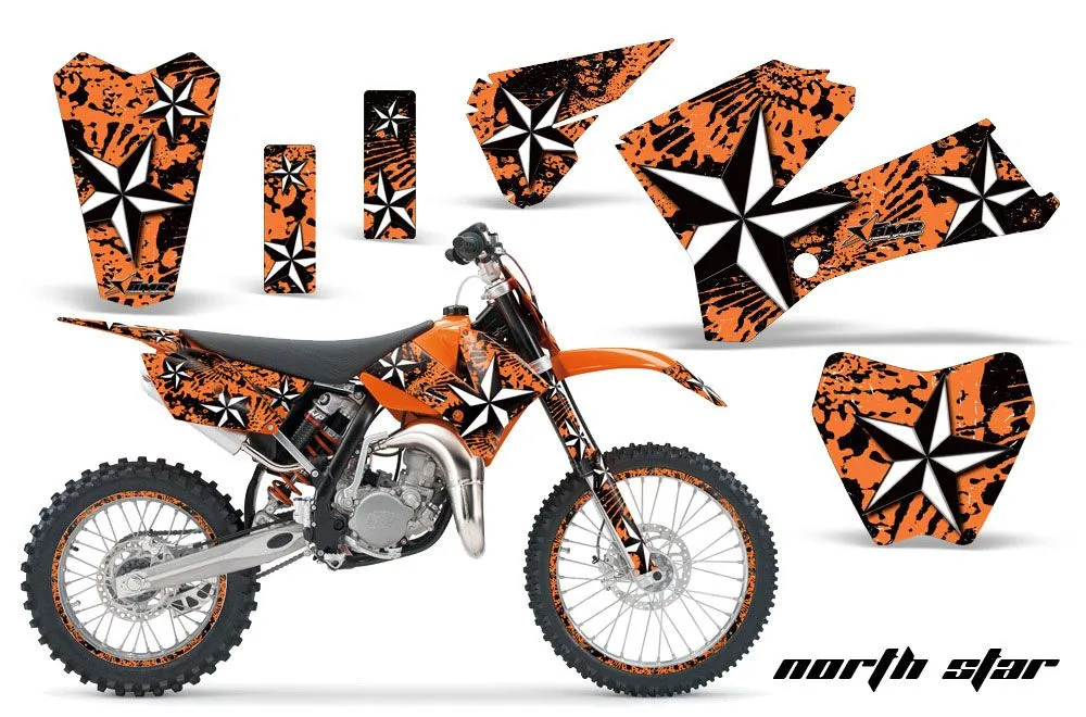 KTM SX 85 Dirt Bike Graphic Kit - 2006-2012 NorthStar Orange