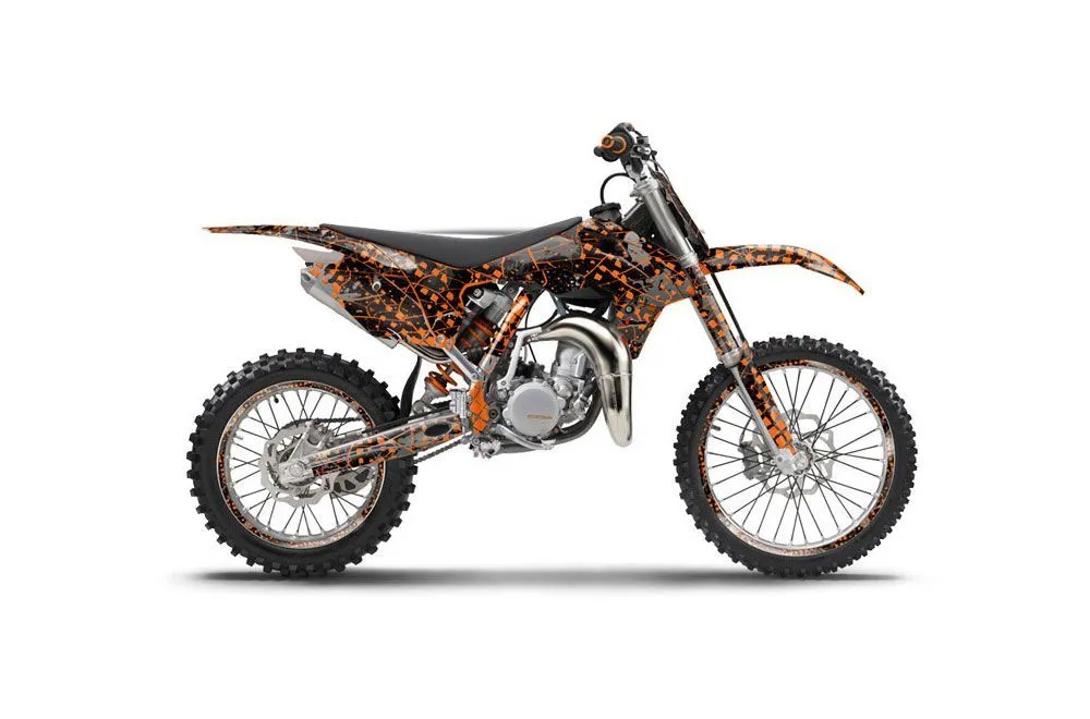KTM SX 85 Dirt Bike Graphic Kit - 2013-2017 Swift Orange