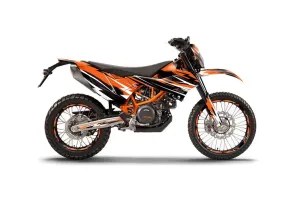 KTM Adventure 690 Enduro R Dirt Bike Graphic Kit - 2012-2018 Attack Orange