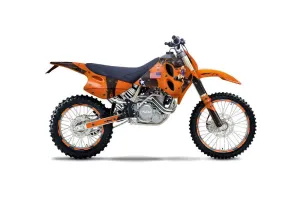 KTM C0 SX 4 Stroke Dirt Bike Graphic Kit - 1993-1997 T Bomber Orange